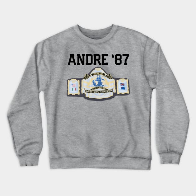 Andre '87 Crewneck Sweatshirt by TeamEmmalee